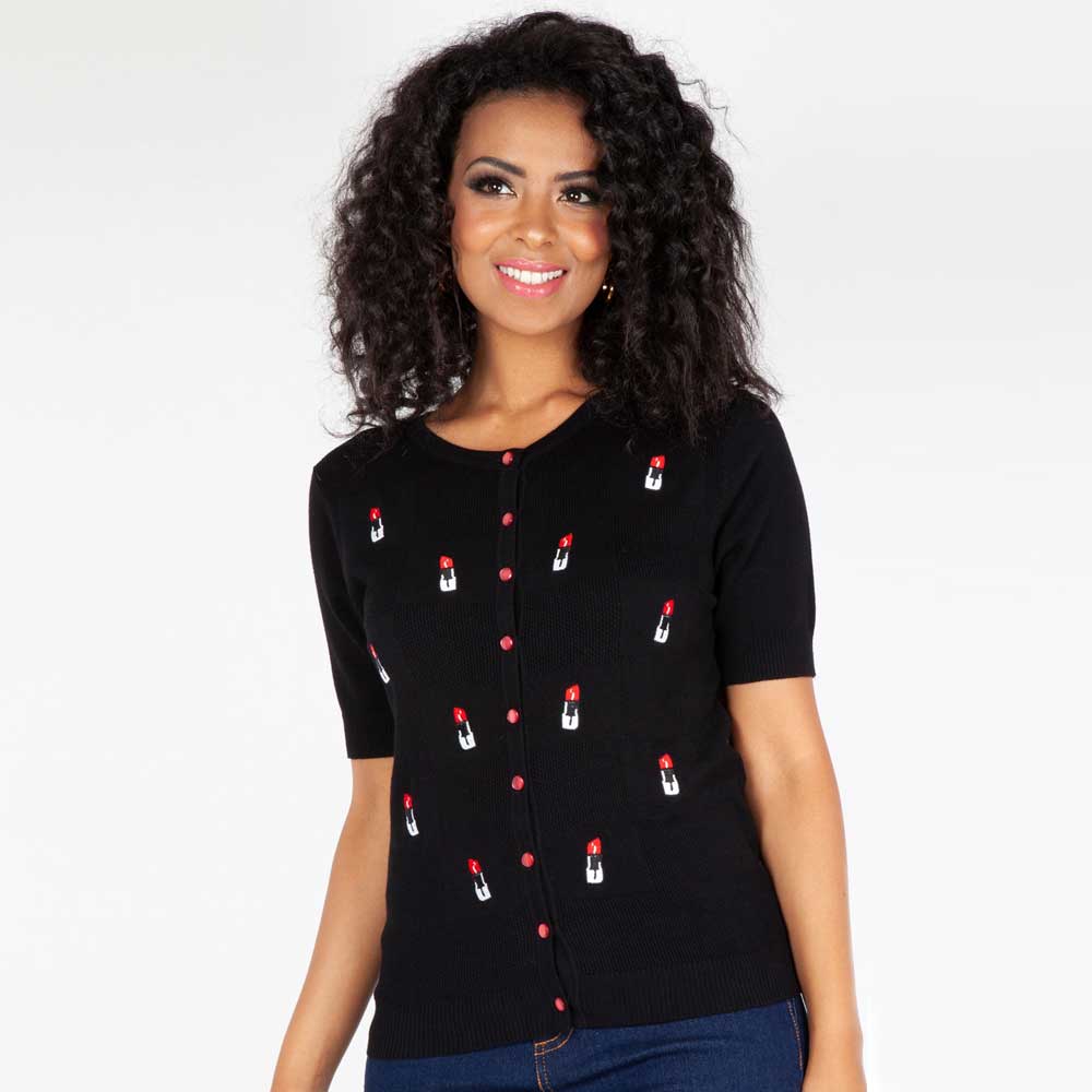 Voodoo Vixen - Gianna Cardigan - Black
